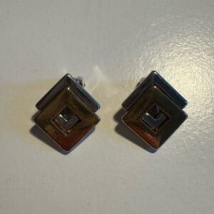 vintage Gold and Silver earrings